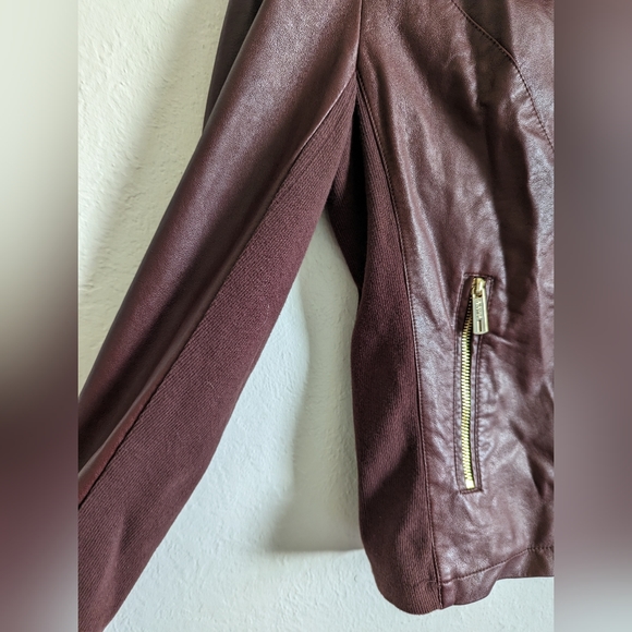 Kenneth Cole reaction Women's Faux Leather jacket - Picture 4 of 9